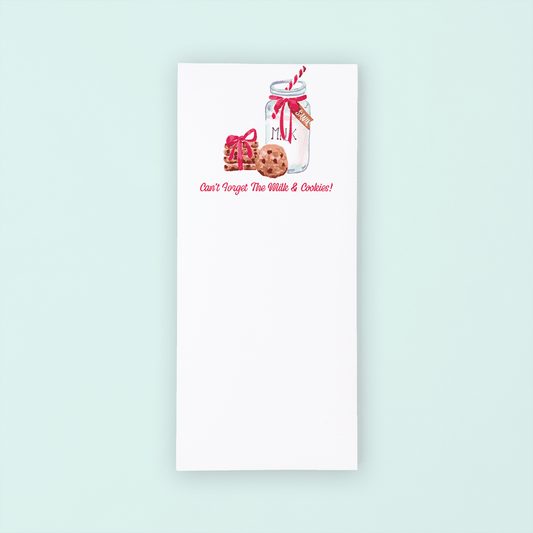Milk and Cookies List Pad - themonogram manor 