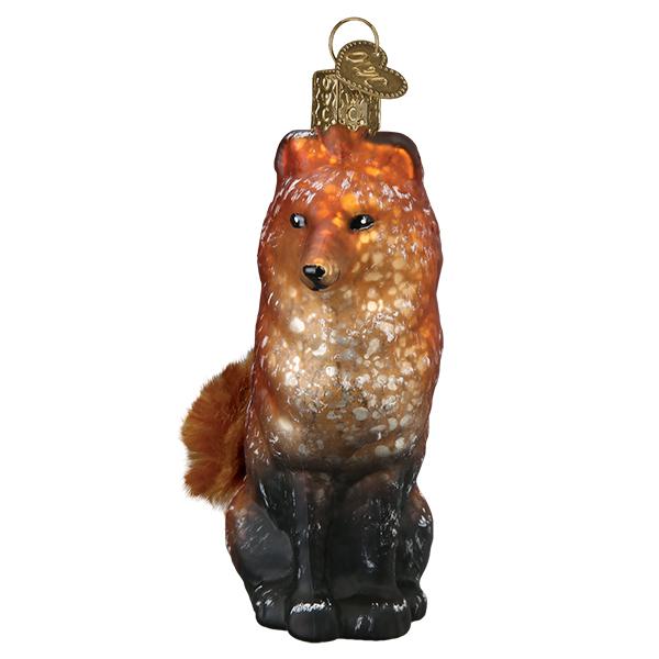 Vintage Fox Ornament - #themonogram manor #