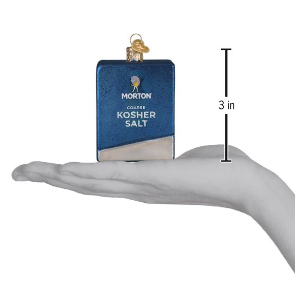 Morton Kosher Salt Box Ornament - themonogram manor 
