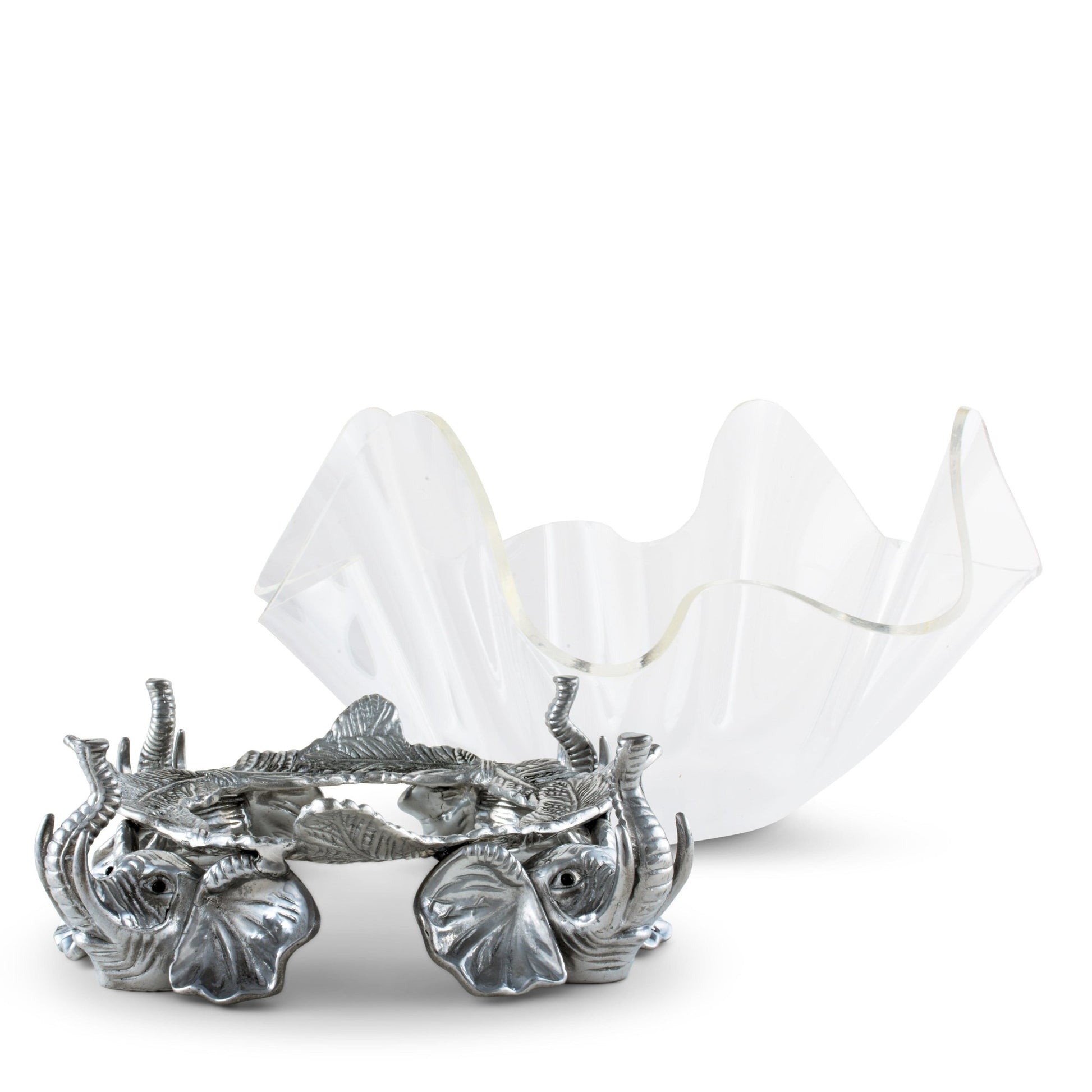 Elephant Stand Acrylic Bowl 14 - themonogram manor 