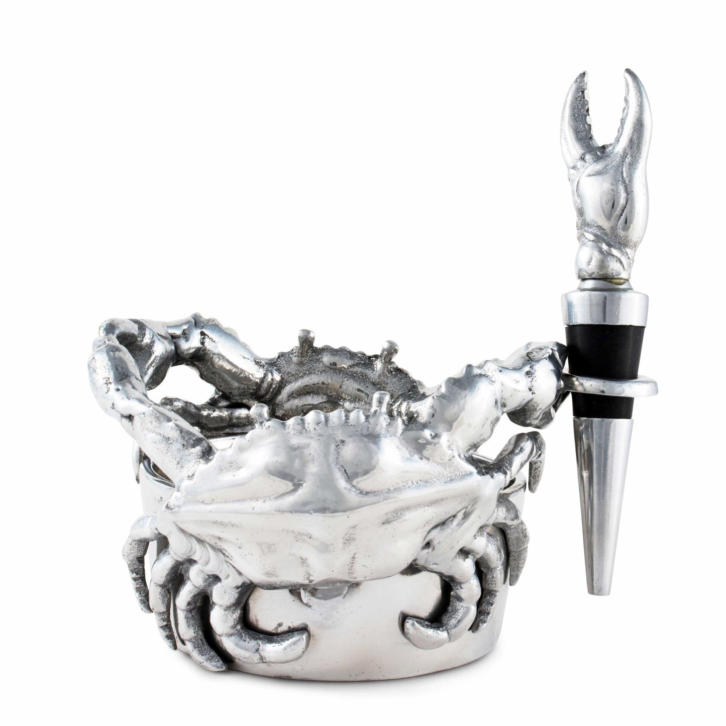 Crab Wine Caddy and Stopper Set - themonogram manor 
