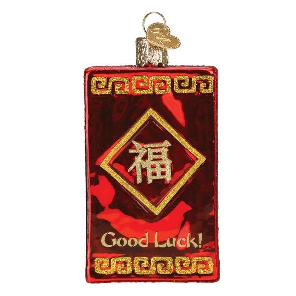 Lucky Red Envelope Ornament - themonogram manor 