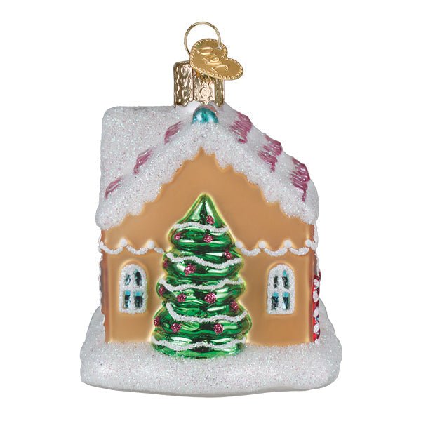 Sugar Coated Cottage Ornament - themonogram manor 