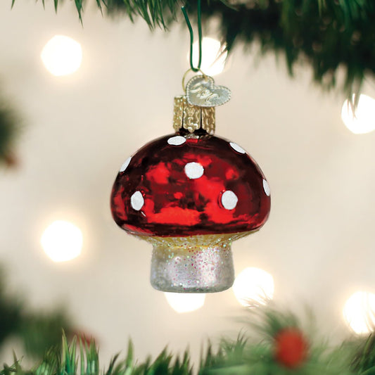 Lucky Mushroom Ornament - themonogram manor 