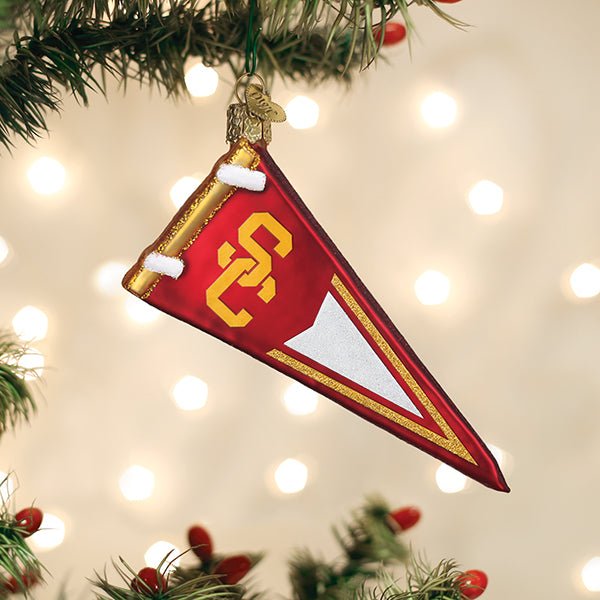 USC Pennant Ornament - themonogram manor 