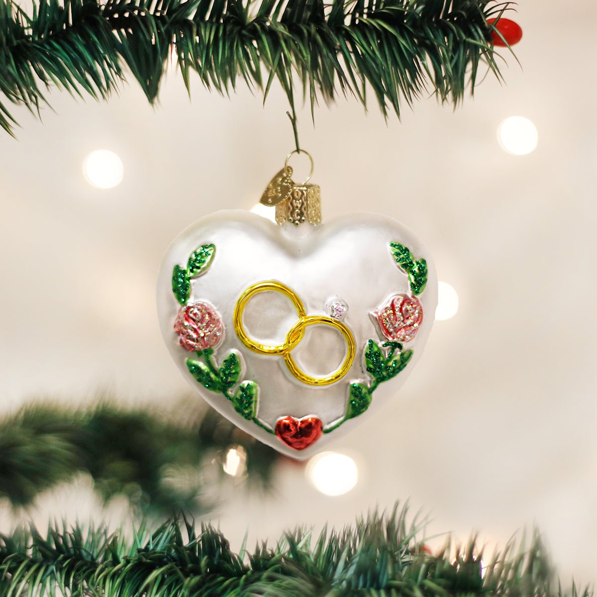 Wedding Heart Ornament - #themonogram manor #
