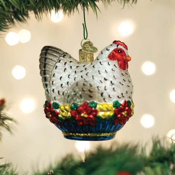 French Hen Ornament - themonogram manor 