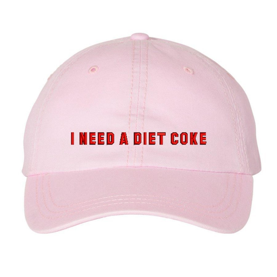 'I Need A Diet Coke' Baseball Hat - themonogram manor 