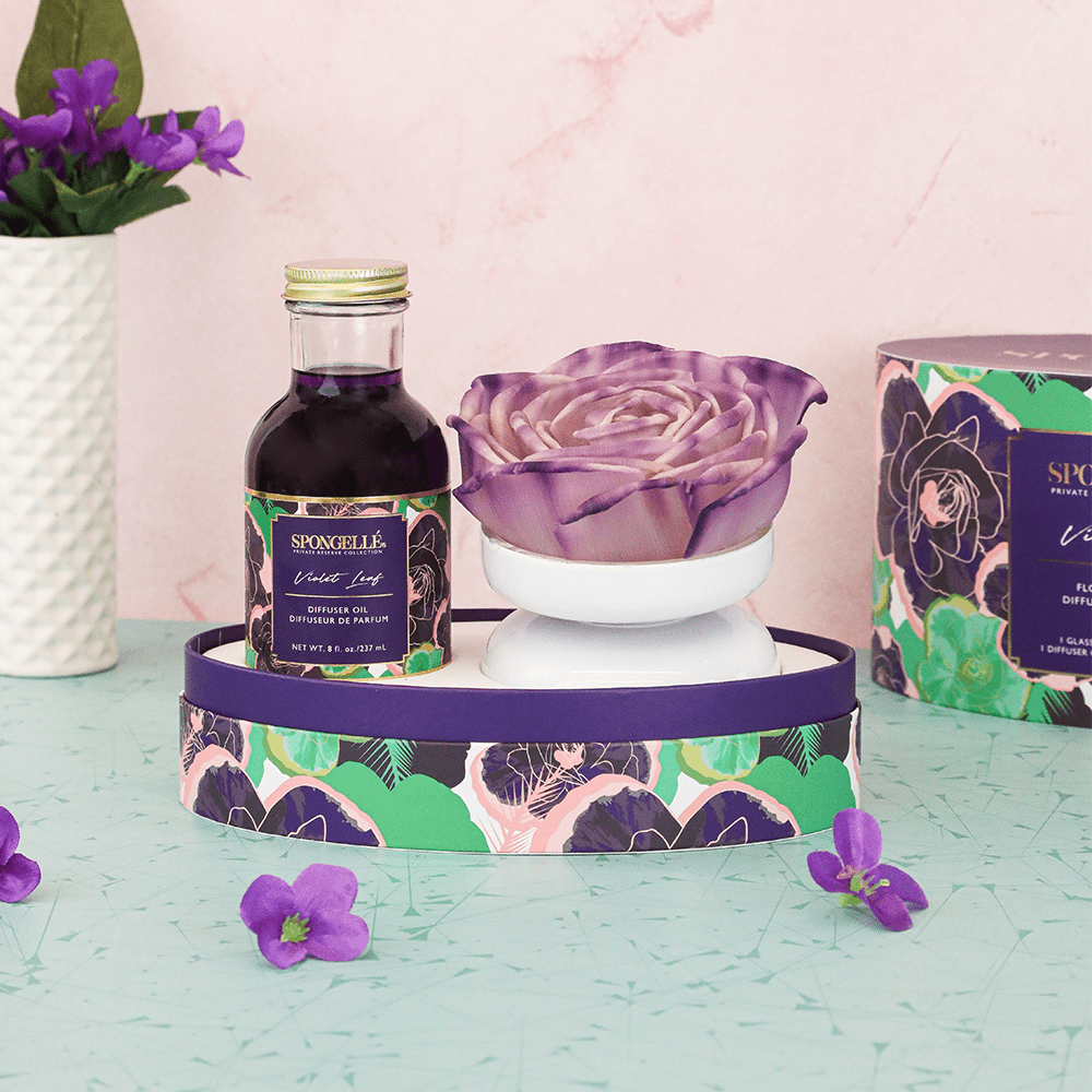 Violet Leaf | Private Reserve Diffuser - themonogram manor 