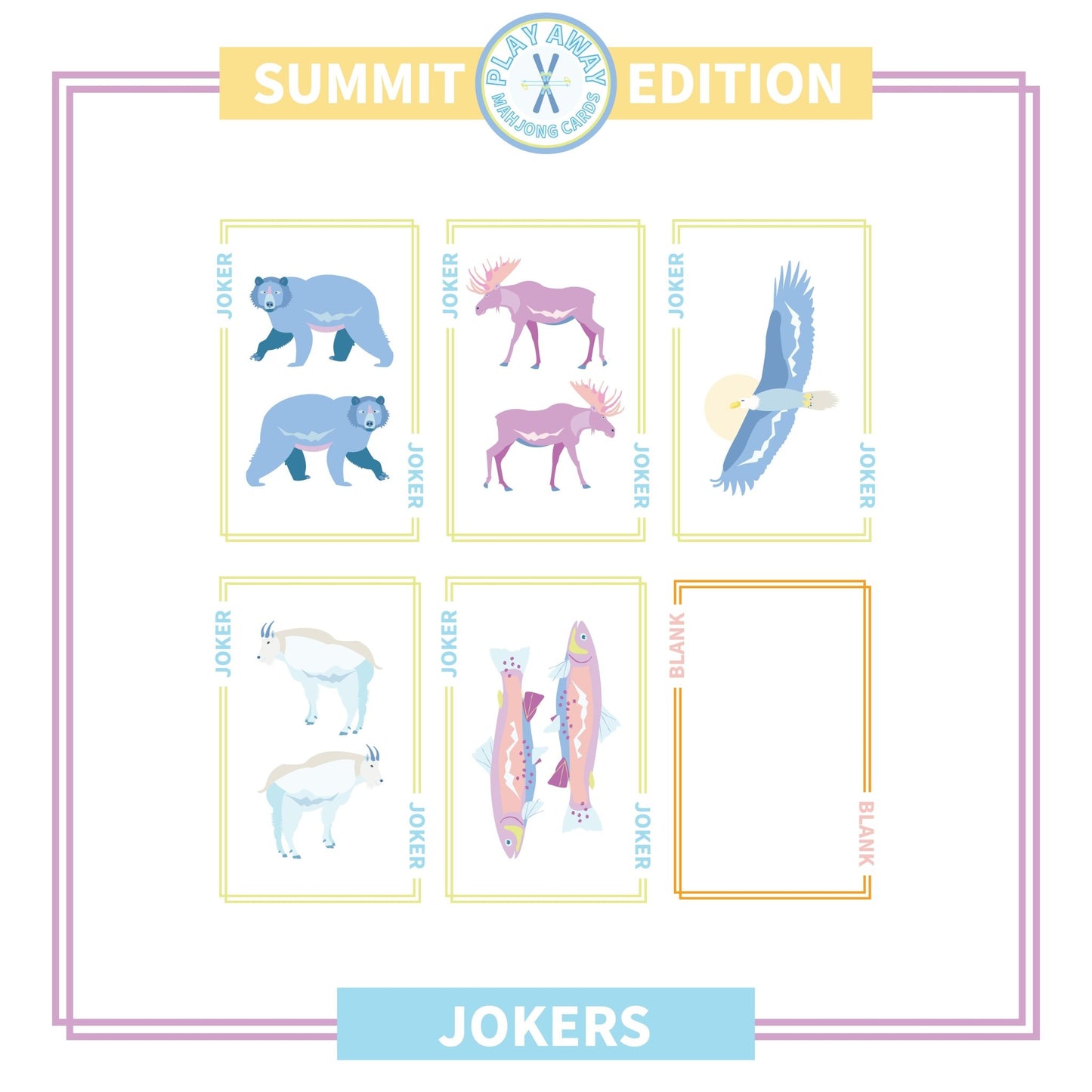 Play Away Mahjong Cards: Summit Edition - themonogram manor 