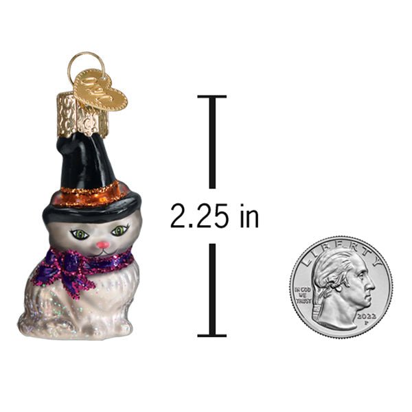 Mini Witch Cat Ornament - themonogram manor 