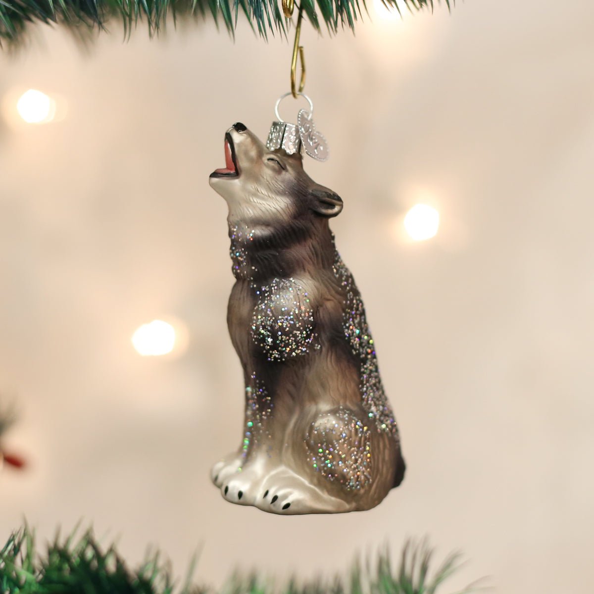 Howling Wolf Ornament - themonogram manor 