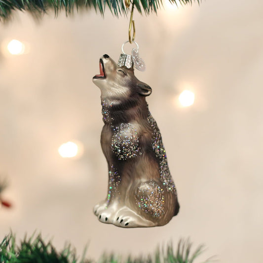 Howling Wolf Ornament - themonogram manor 