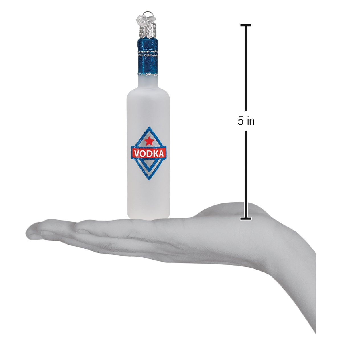 Vodka Bottle Ornament - themonogram manor 