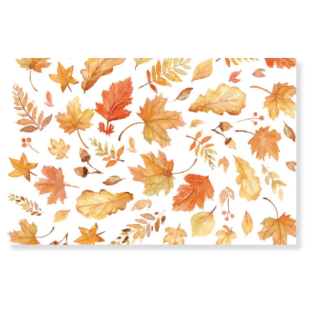 Fall Leaves Placemat - themonogram manor 