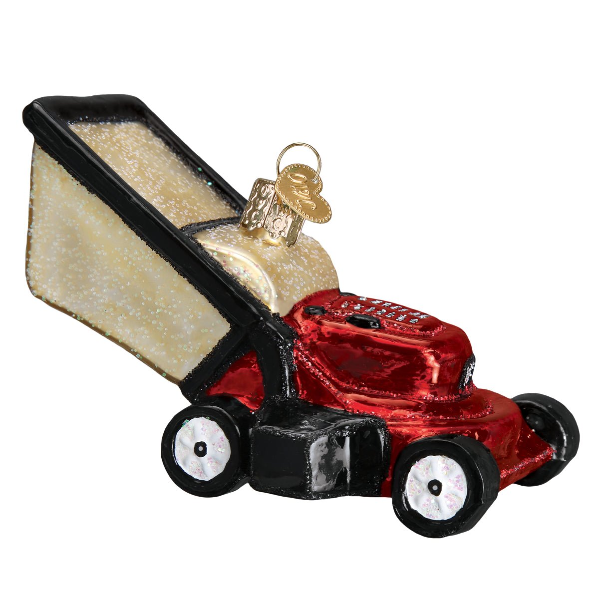 Lawn Mower Ornament - #themonogram manor #