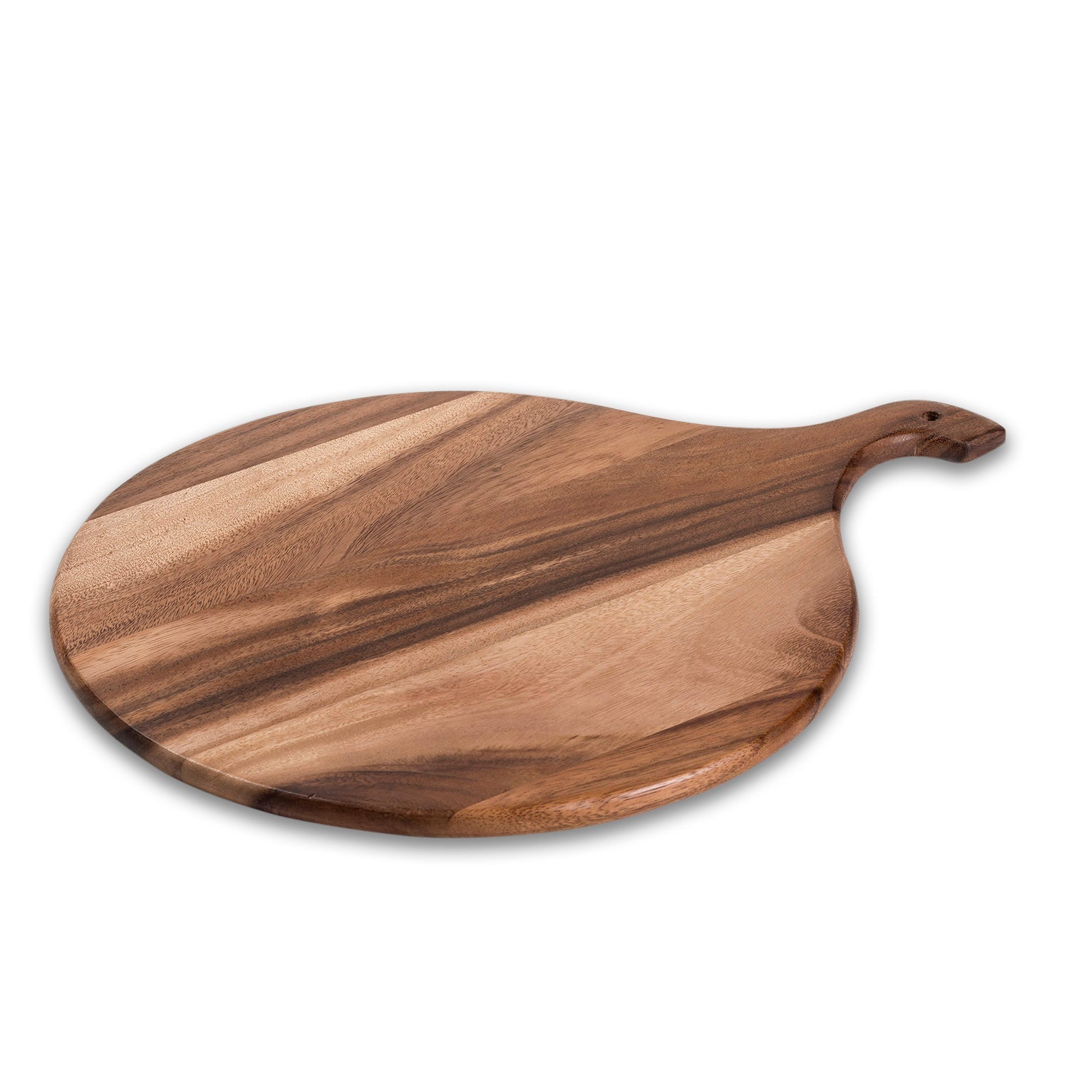 Acacia Wood Cutting/ Charcuterie Board - Large Round - themonogram manor 