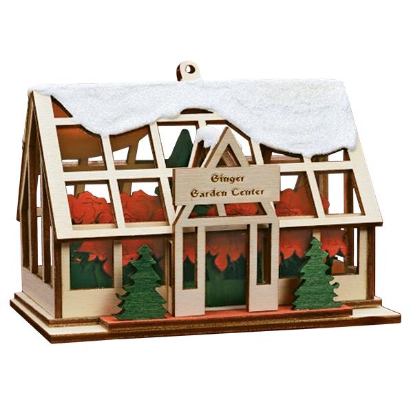 Ginger Garden Center Ornament - #themonogram manor #