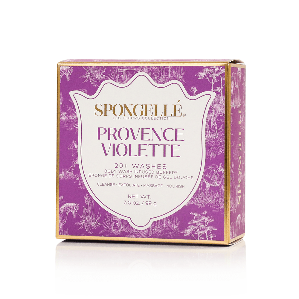 Provence Violette | Les Fleurs Body Buffer - themonogram manor 