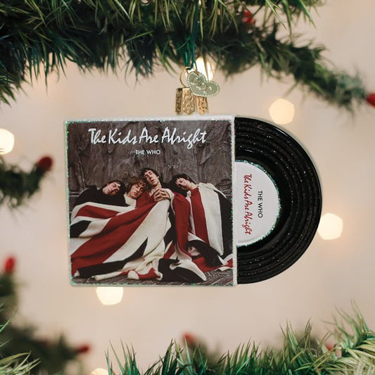 The Kids Are Alright Album Ornament - themonogram manor 