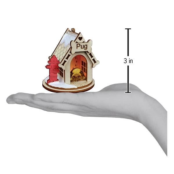 Pug Ornament - themonogram manor 