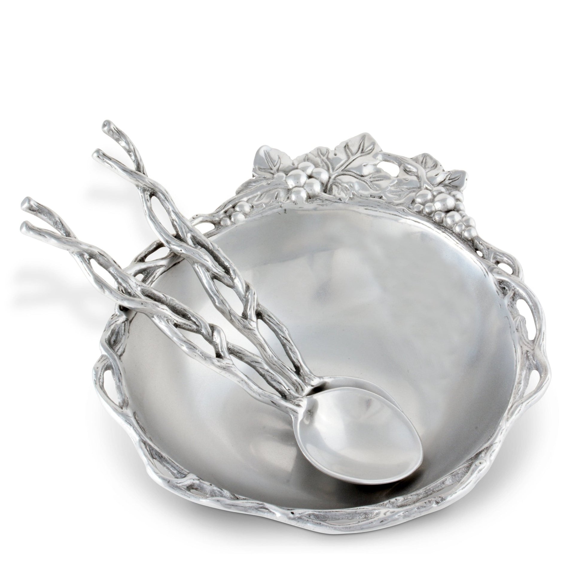 Grape Open Vine Salad Set 3-Pc - themonogram manor 