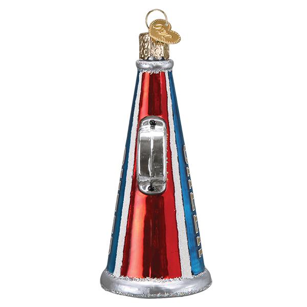 Cheer Megaphone Ornament - #themonogram manor #