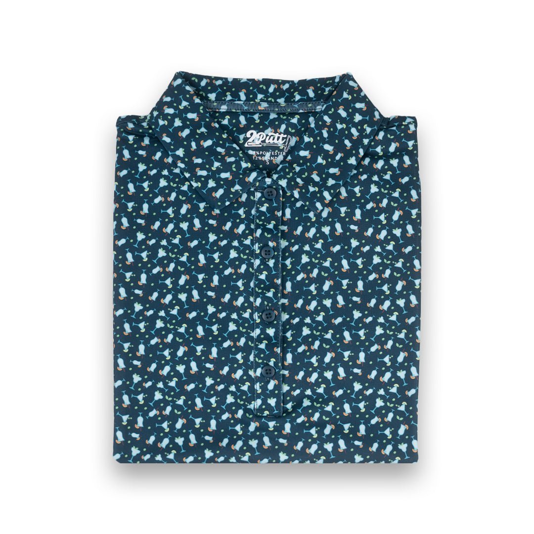 Cocktail Hour Women's Polo (Sleeveless) - themonogram manor 