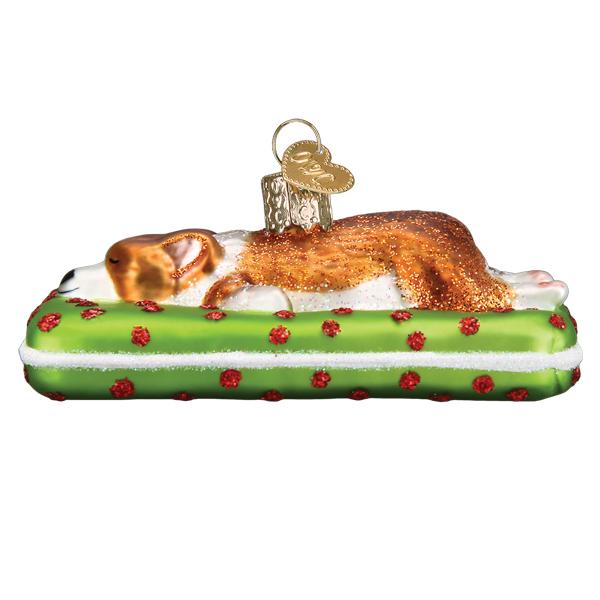 Sleepy Corgi Ornament - themonogram manor 