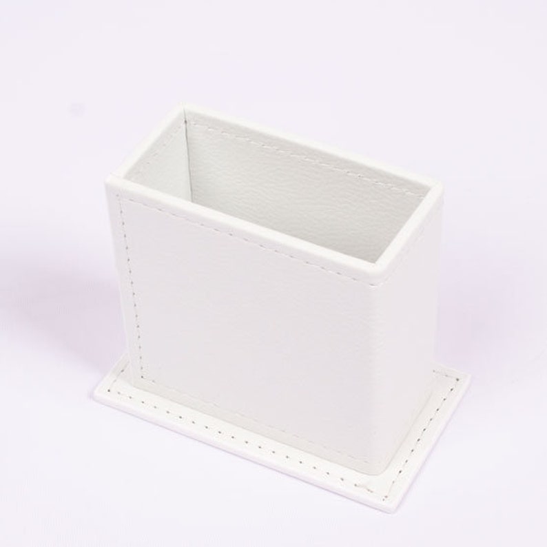 MOOG Luxury Desk Set - 9 Accessories - White - 9 PCS - themonogram manor 