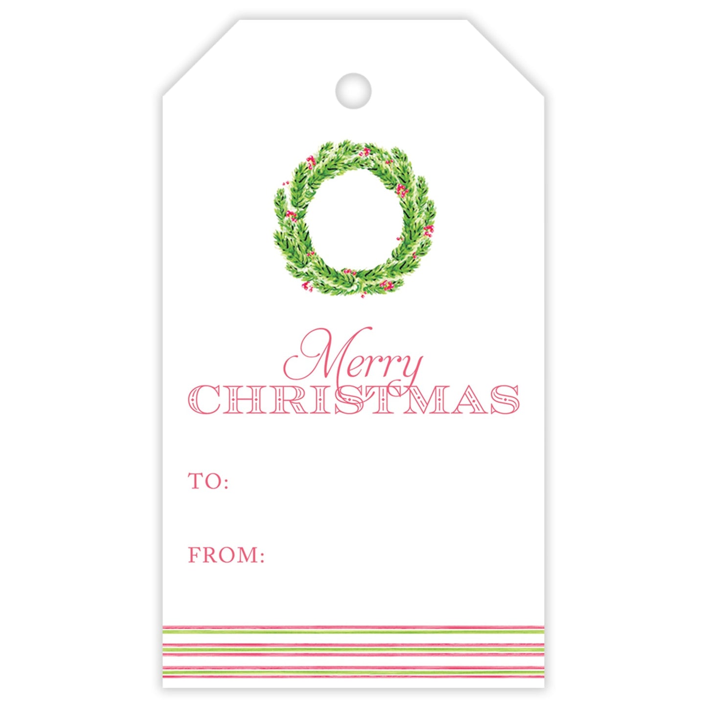 merry & bright fill - in gift tags - themonogram manor 
