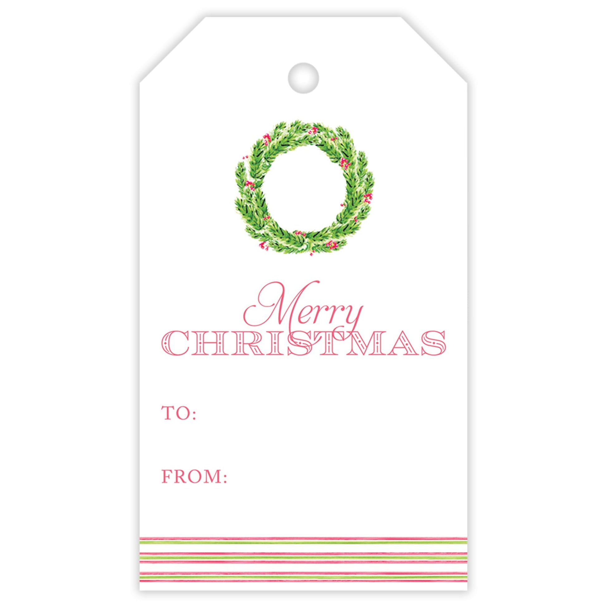 merry & bright fill - in gift tags - themonogram manor 