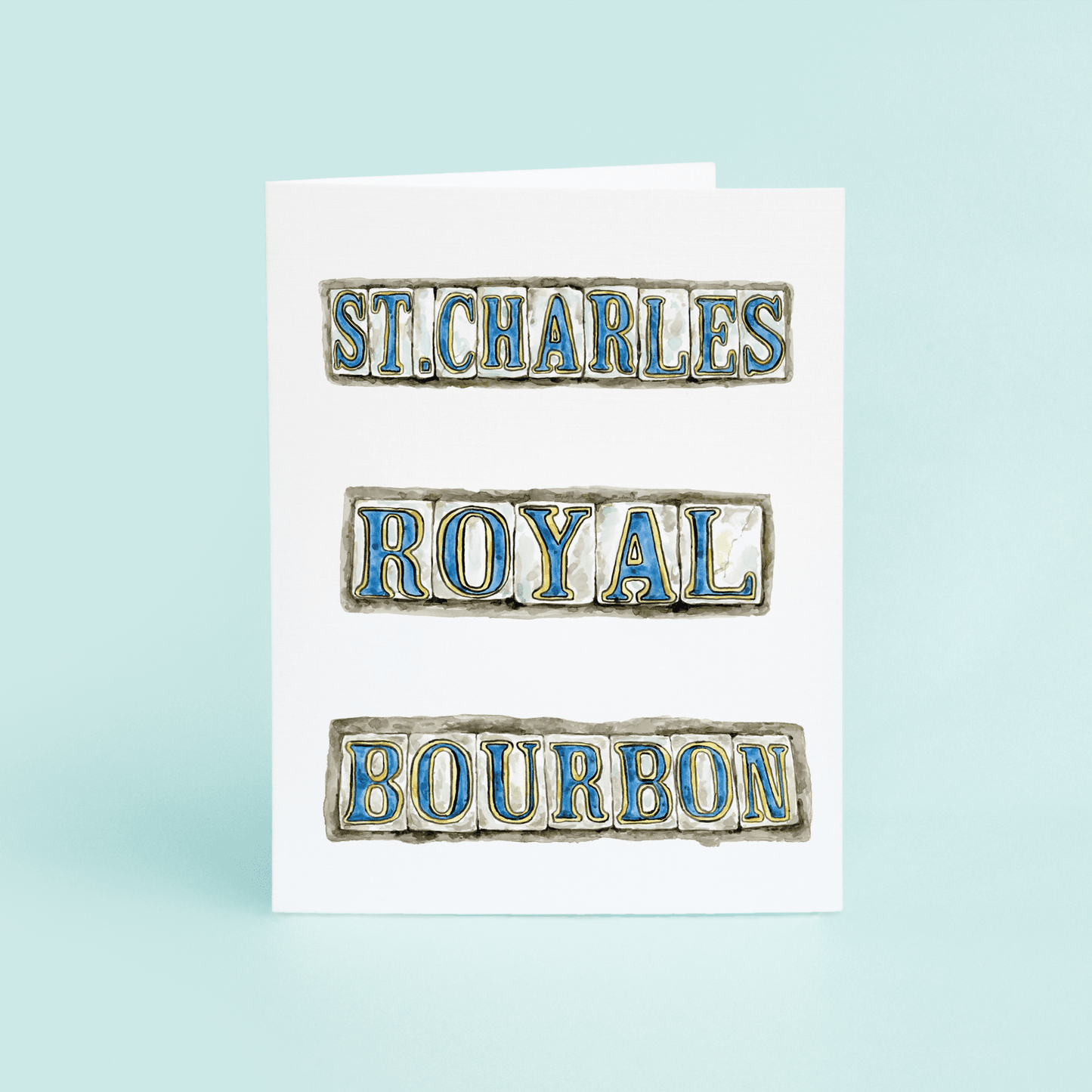 NOLA Street Tiles - themonogram manor 