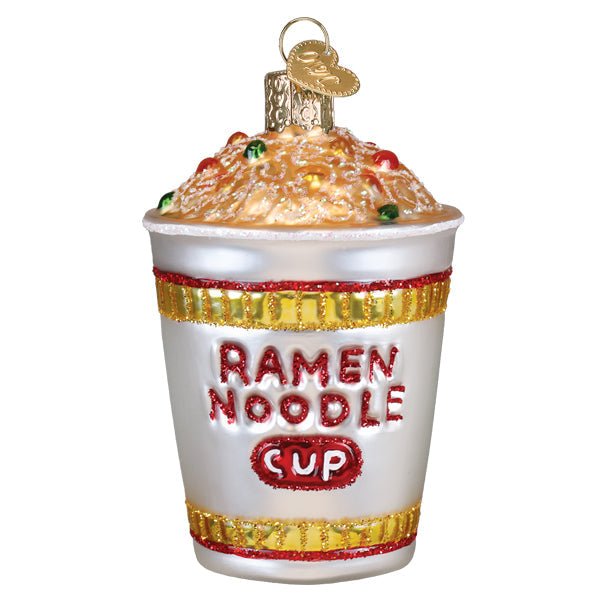 Ramen Noodle Cup Ornament - #themonogram manor #
