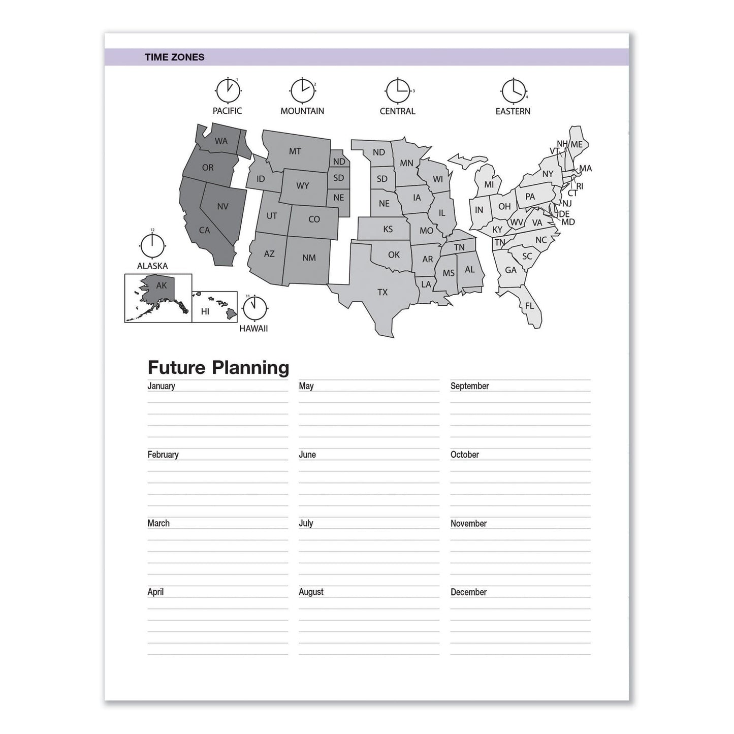 House of Doolittle Recycled Wild Flower Weekly/Monthly Planner, Wild Flowers Artwork, 9 x 7, Gray/White/Purple Cover, 12 - Month (Jan - Dec): 2023 - themonogram manor 