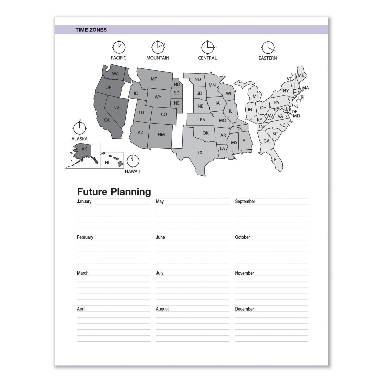 House of Doolittle Recycled Wild Flower Weekly/Monthly Planner, Wild Flowers Artwork, 9 x 7, Gray/White/Purple Cover, 12 - Month (Jan - Dec): 2023 - themonogram manor 