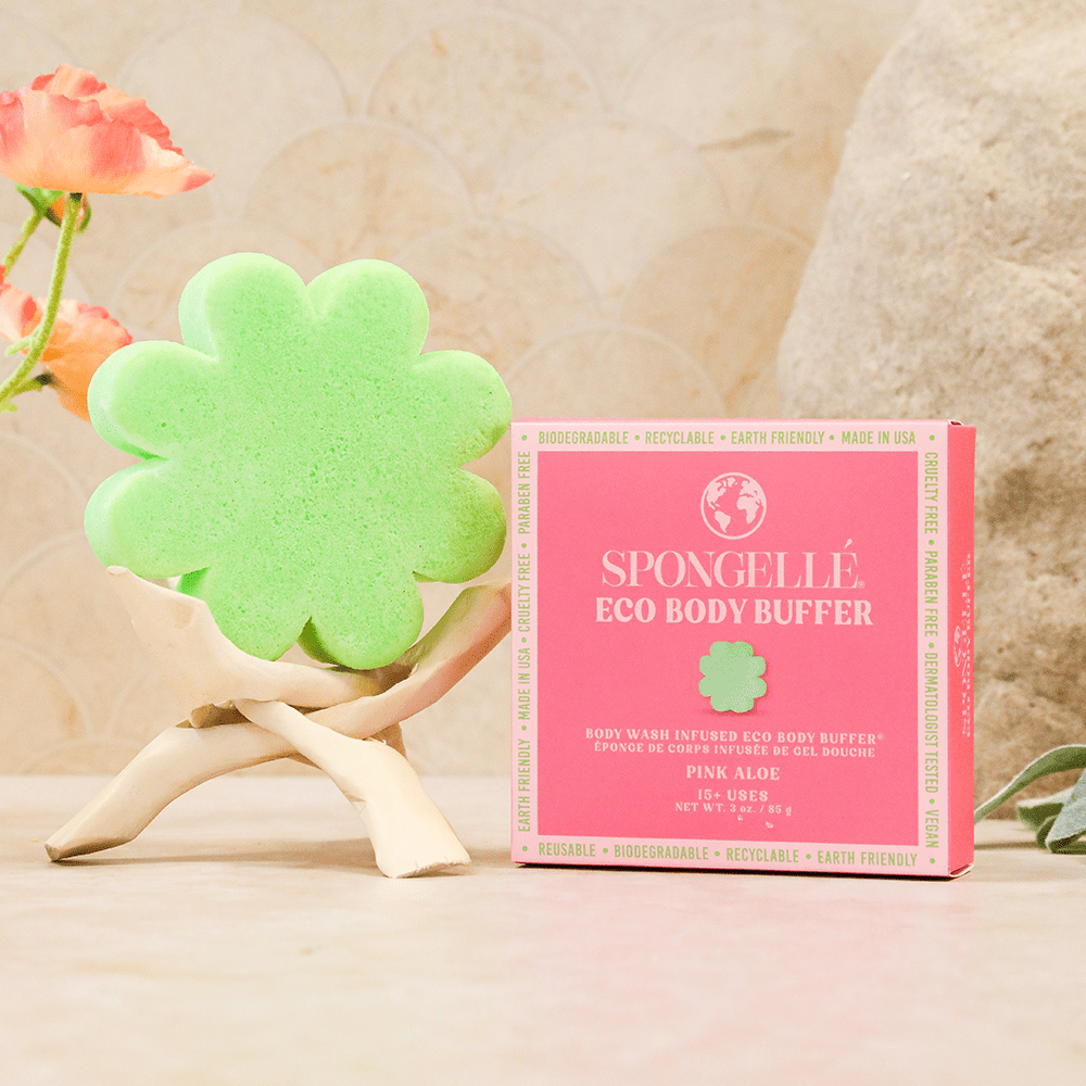 Pink Aloe | Eco Body Buffer - themonogram manor 