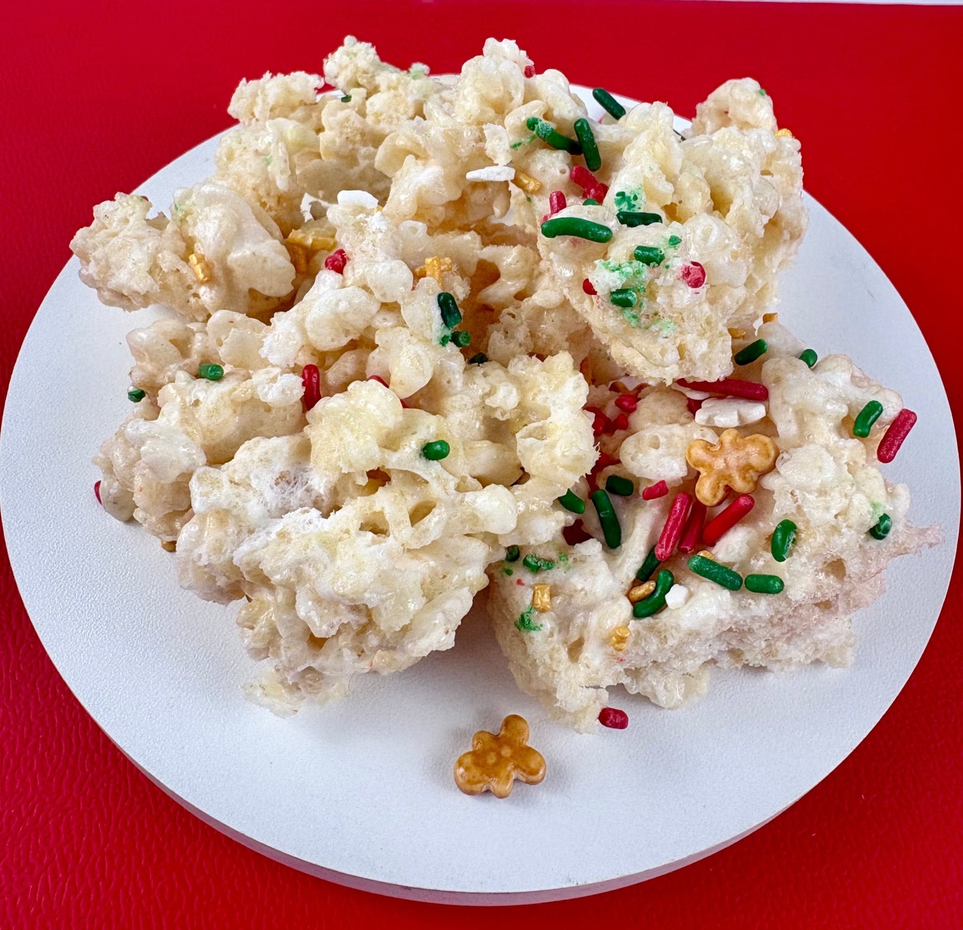 "Clusters" Christmas Crispie Mix Clusters - themonogram manor 