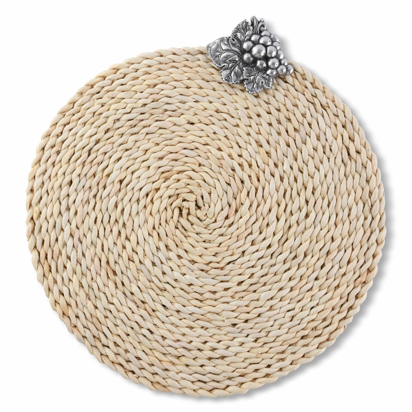 Grape Twisted Seagrass Placemats - set of 4 - themonogram manor 