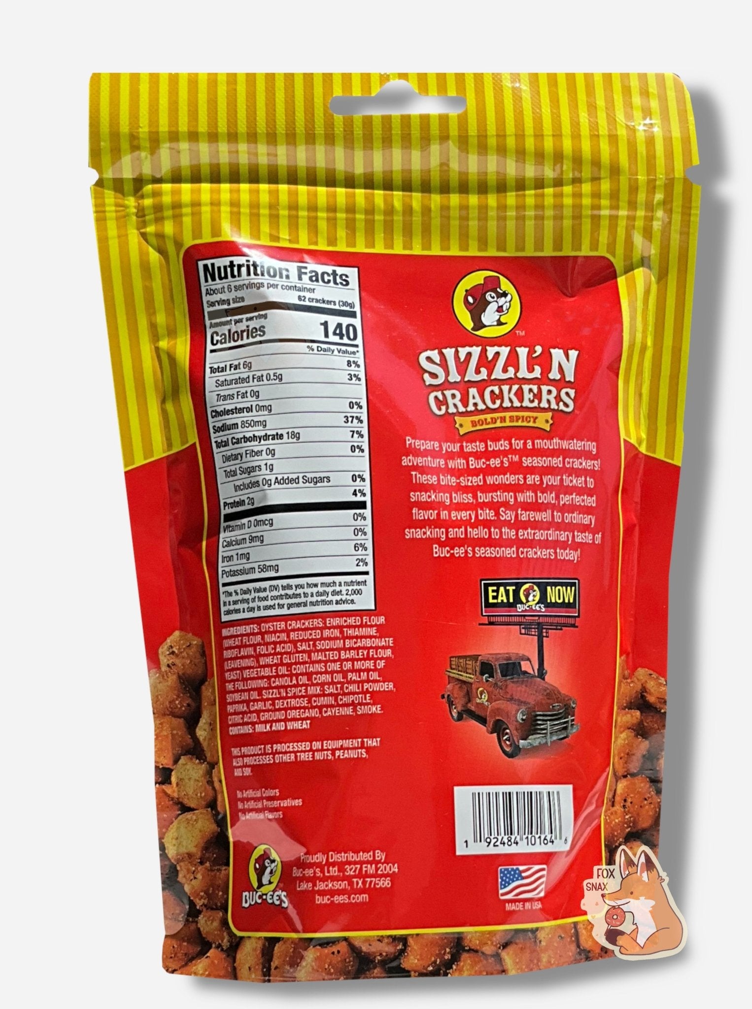 Buc - ee's Sizzl'n Crackers - themonogram manor 