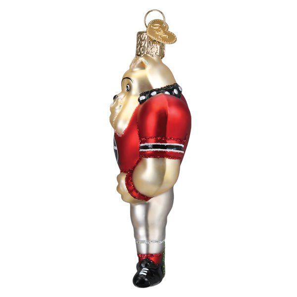 Georgia Hairy Dawg Ornament - themonogram manor 