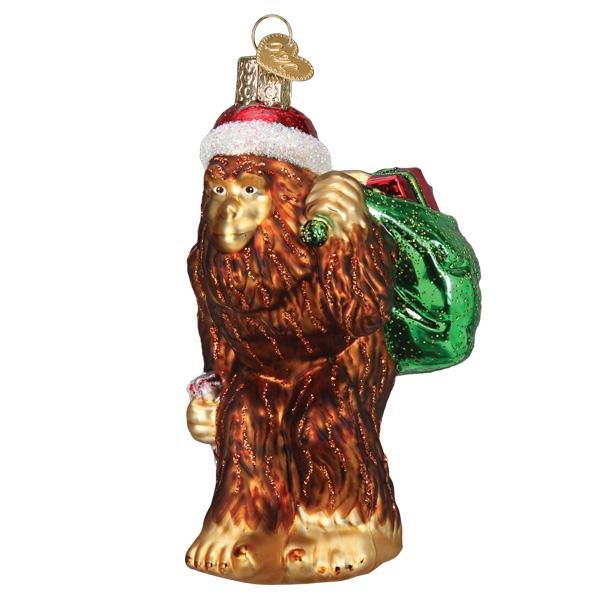 Santa Sasquatch Ornament - #themonogram manor #