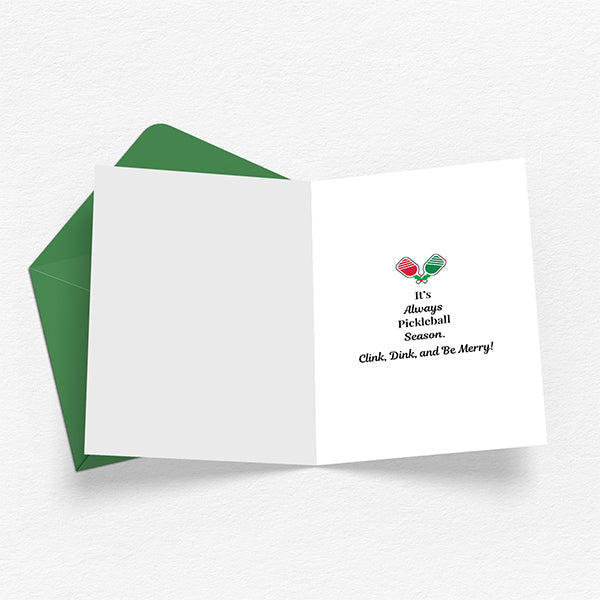 Pickleball Christmas Card - themonogram manor 
