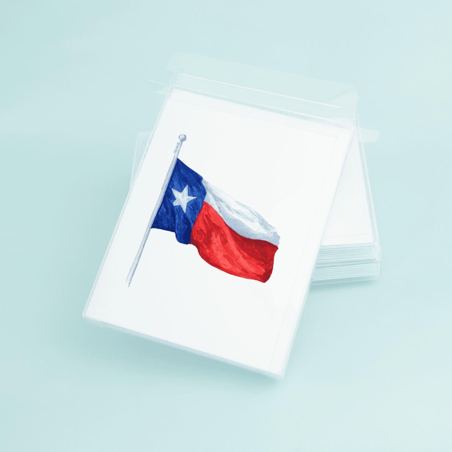 Waving Texas Flag - themonogram manor 