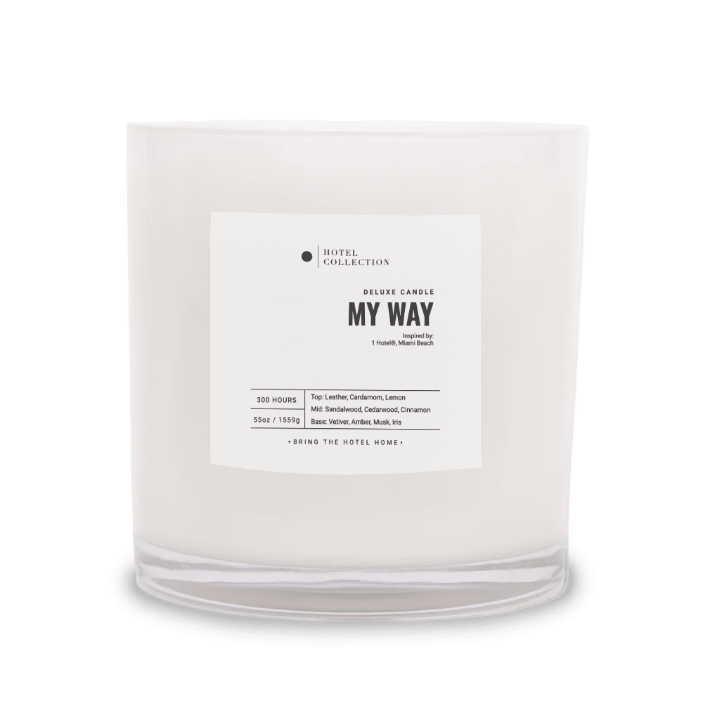 Deluxe My Way Candle - themonogram manor 