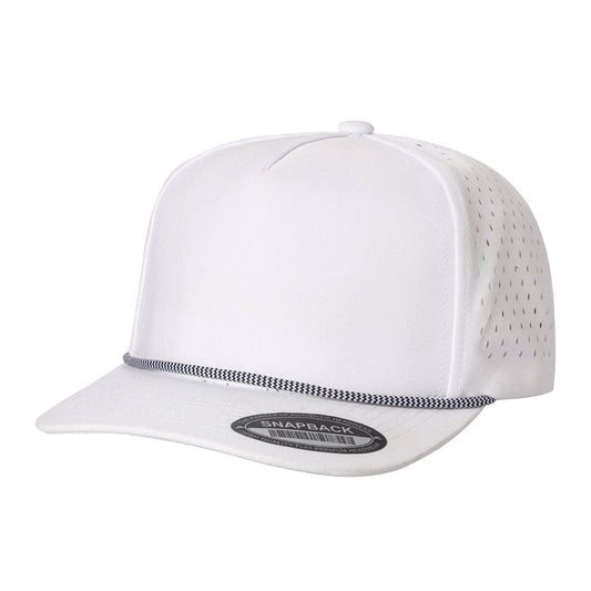Unbranded 5 Panel Perforated Laser Mesh Rope Hat - #themonogram manor #