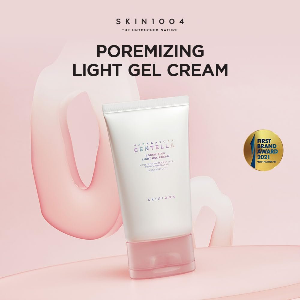 Madagascar Centella Poremizing Light Gel Cream 2.53 Fl.Oz (75Ml) | Tightens Pores | Soothes Irritated Skin - themonogram manor 