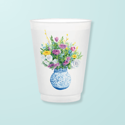 Ginger Jar Frosted Cups - themonogram manor 