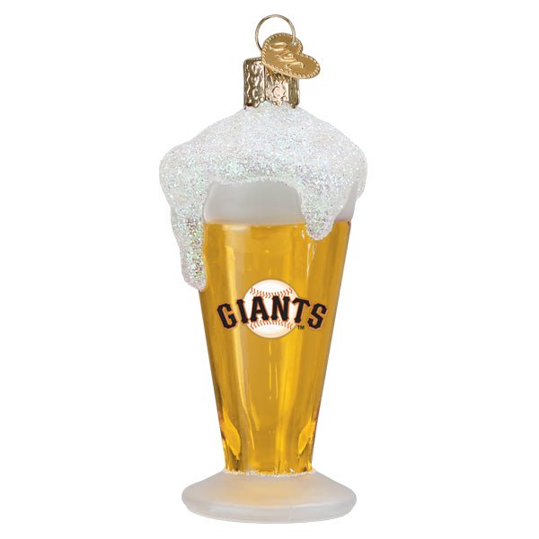 Giants Glass Of Beer Ornament - #themonogram manor #