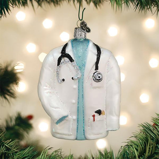 Doctor's Coat Ornament - themonogram manor 